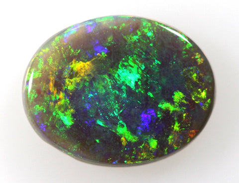 Blue-Green-Orange Lightning Ridge 1.12 ct Opal 2129 freeshipping - Global Opals