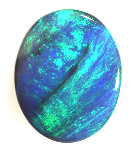 (2224) 3.05 cts Unique Pattern Lightning Ridge Solid Opal! freeshipping - Global Opals