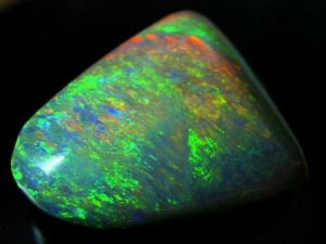 20.86ct Large Unique Multiple Colour Bar Solid Opal.. 321 freeshipping - Global Opals