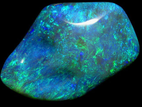 Beautiful Big Blue Green Free-Form Beauty!
