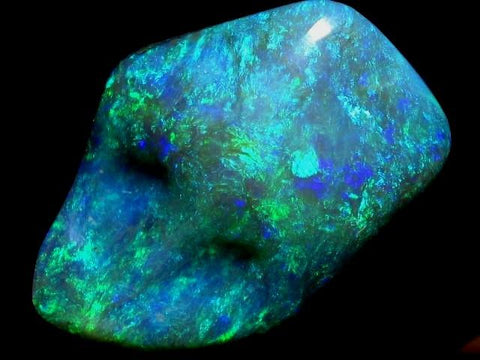 Beautiful Big Blue Green Free-Form Beauty!