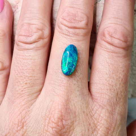 Solid Black Opal