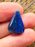 Solid Blue Dark 9.72ct Tear Drop Cut Solid Opal GJM069 Global Opals