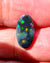 Spatters of Colors! Red on Black Solid Black Australian Opal 1.95ct 3162 Global Opals