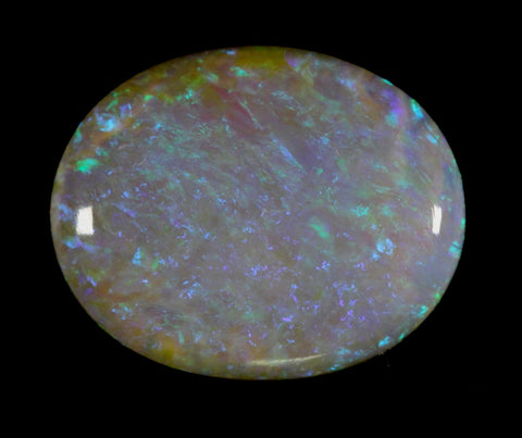 3.78cts Very Pretty Mauve/Green Semi-Black Opal (2137)