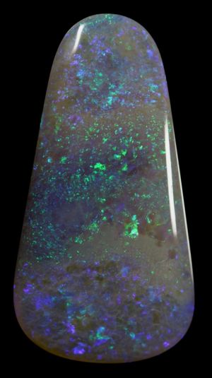 Massive Bright Green Purple Solid Australian Opal 25.92ct / 1678 freeshipping - Global Opals