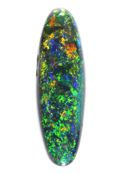 2.94 carat long oval Lightning Ridge Opal!