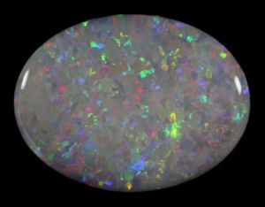 Red Multi-Colored Solid Australian Light Opal  7.11ct / 1665 free shipping