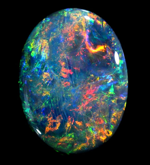 Very High Cabochon 21.07ct Incredible Solid Red Opal..GJM020 freeshipping - Global Opals