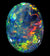 Very High Cabochon 21.07ct Incredible Solid Red Opal..GJM020 freeshipping - Global Opals