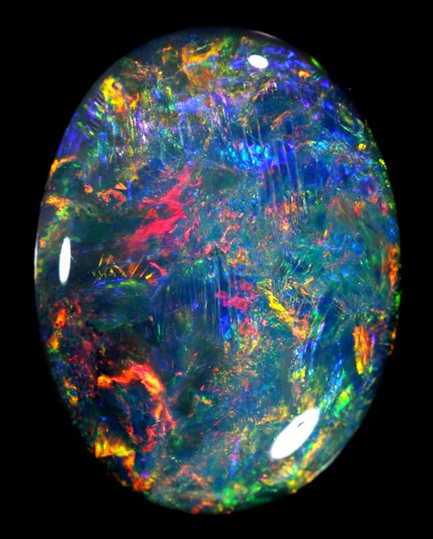 Very High Cabochon 21.07ct Incredible Solid Red Opal..GJM020 freeshipping - Global Opals