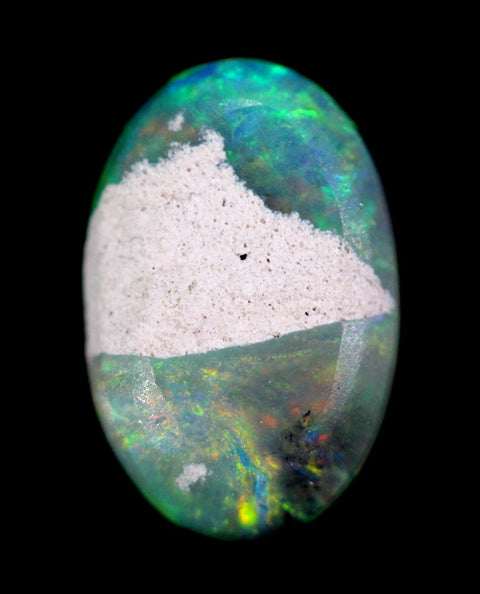Bright 1.57ct Red/Orange Multi-Colour Amazing Pattern Opal..GJM021