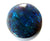 Round Blue Solid Black Lightning Ridge Opal! 3.95ct / 070 freeshipping - Global Opals