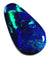 Bright 10x6mm Gemstone Solid Black Opal! 1.26ct / 1316 freeshipping - Global Opals