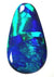 Bright 10x6mm Gemstone Solid Black Opal! 1.26ct / 1316 freeshipping - Global Opals