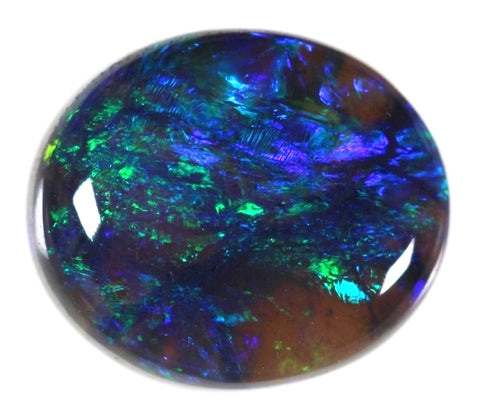 Solid Black Opal Lightning Ridge! (1349) 2.11ct freeshipping - Global Opals