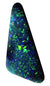 Orange Gem-Flash Solid Black Opal! (1370) 2.62ct freeshipping - Global Opals