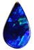 (1376) 1.20 ct Brilliant Royal Blue Chaff Pattern Lightning Ridge Black Opal! freeshipping - Global Opals