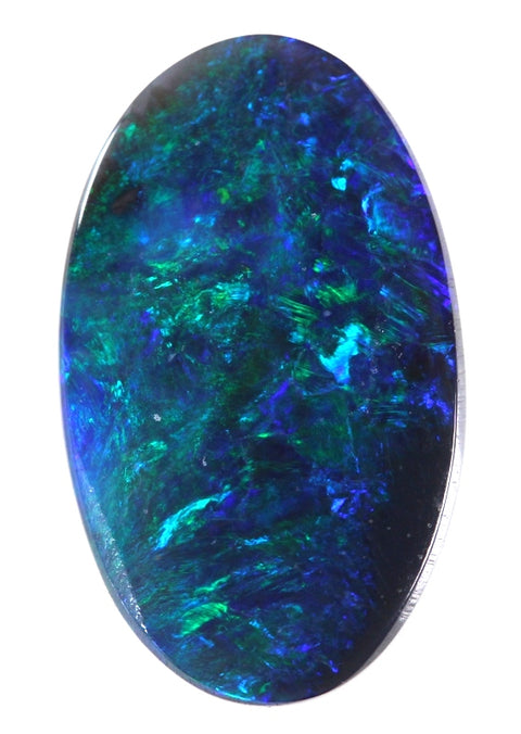 Lightning Ridge Solid Black Opal! (1545) 1.87ct freeshipping - Global Opals