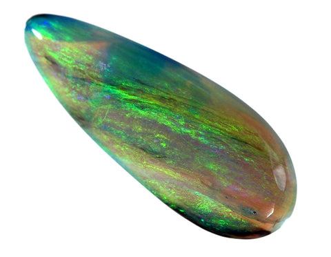 Green Tear-Drop Lightning Ridge Opal! (1856) 3.53cts freeshipping - Global Opals