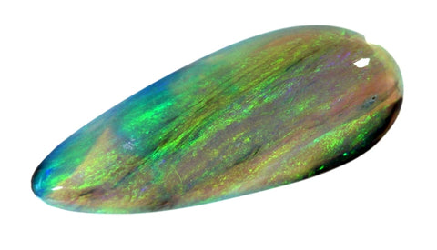 Green Tear-Drop Lightning Ridge Opal! (1856) 3.53cts freeshipping - Global Opals