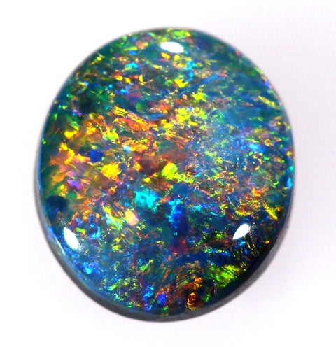 Brilliant Red Multi Coloured 1.43ct Solid Quality Opal 5197