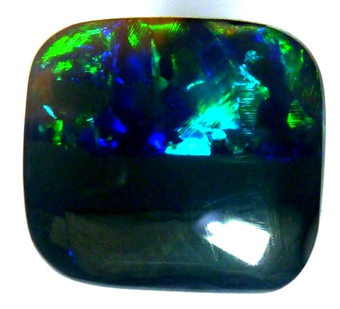 (1051) 6.70ct Unique / Square Solid Opal...Make The Perfect Men's Ring! freeshipping - Global Opals
