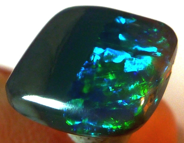 Unique Ribbon Pattern Square 6.70ct Solid Opal...Make The Perfect Men ...