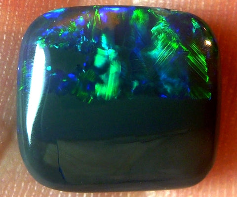 (1051) 6.70ct Unique / Square Solid Opal...Make The Perfect Men's Ring! freeshipping - Global Opals