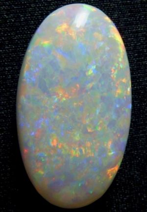23.43ct Gorgeous Large Solid Australian Light Opal..High Cabochon! 210 freeshipping - Global Opals