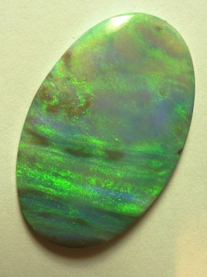 709 Unique / Large Green Planet Solid Opal 15.96ct freeshipping - Global Opals