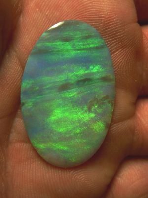 709 Unique / Large Green Planet Solid Opal 15.96ct freeshipping - Global Opals