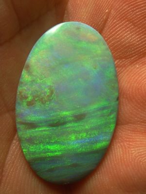 709 Unique / Large Green Planet Solid Opal 15.96ct freeshipping - Global Opals