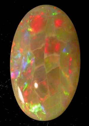 3.00ct Natural Solid Harlequin Pattern Red Opal! 602 freeshipping - Global Opals