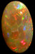 3.00ct Natural Solid Harlequin Pattern Red Opal! 602 freeshipping - Global Opals
