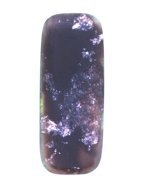 Brilliant Multi-Coloured Solid Black Opal! (5118) 5.19ct freeshipping - Global Opals