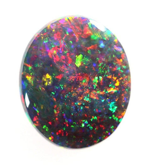 2.74 carat red Multi-Coloured Lightning Ridge Opal!