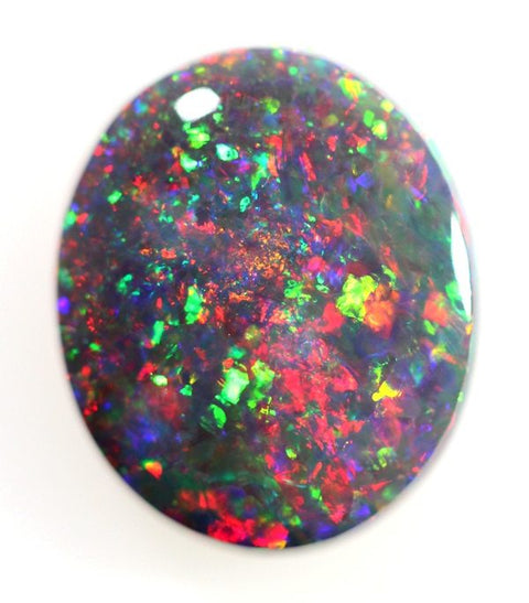 2.74 carat red Multi-Coloured Lightning Ridge Opal!