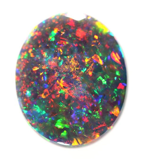 2.74 carat red Multi-Coloured Lightning Ridge Opal!