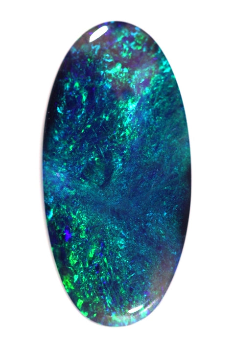 1.86 carat Pretty dark blue/green solid Opal!