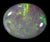 2038 - Very Pretty Green Semi-Black Opal 2.23cts Great Price! freeshipping - Global Opals