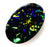 Bright Australian Black Opal