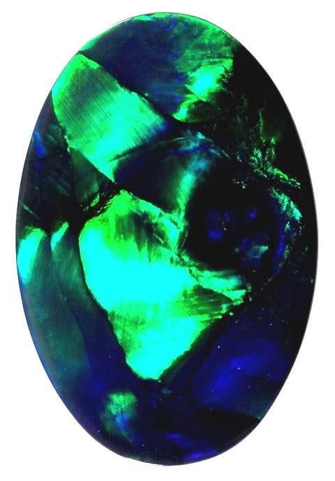 Bright Black Opal