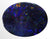 3.92 carat Multi-colour solid black Opal!