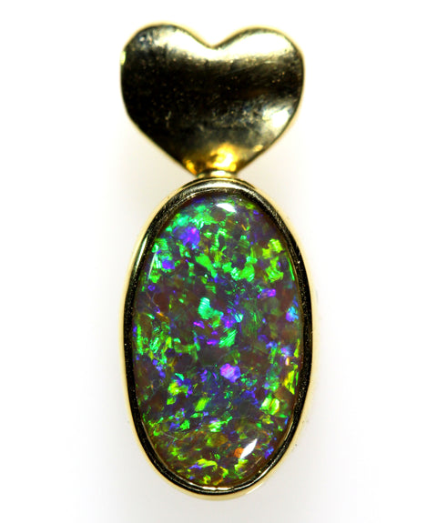 Black Opal Pendant