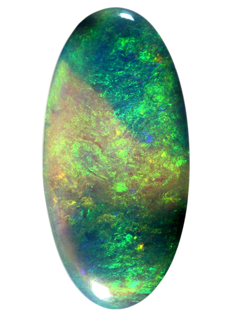 2.35 cts Green/Gold Lightning Ridge Opal