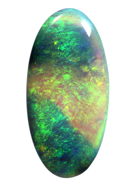 2.35 cts Green/Gold Lightning Ridge Opal