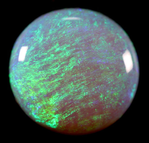 Brilliant Semi-Black Opal