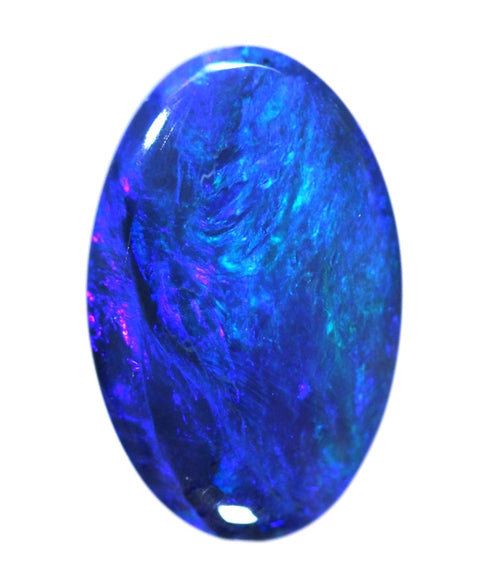 Solid black Opal