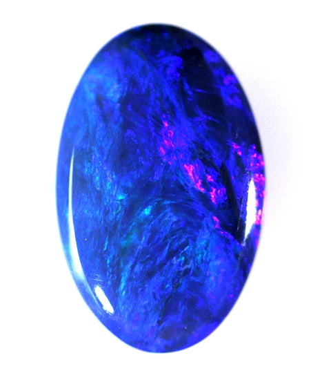 (1946) 2.26cts B L U E Opal From Lightning Ridge..Great Price!! freeshipping - Global Opals